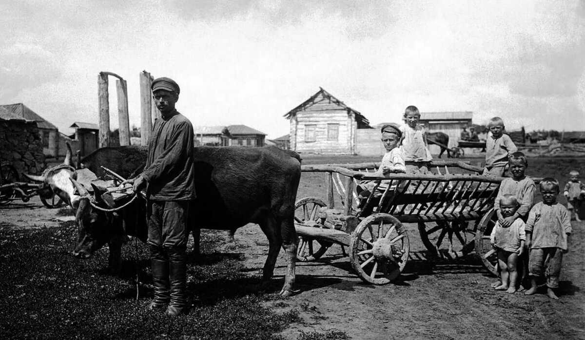 Большая семья 1920-ые годы (Фото носит иллюстративный характер)