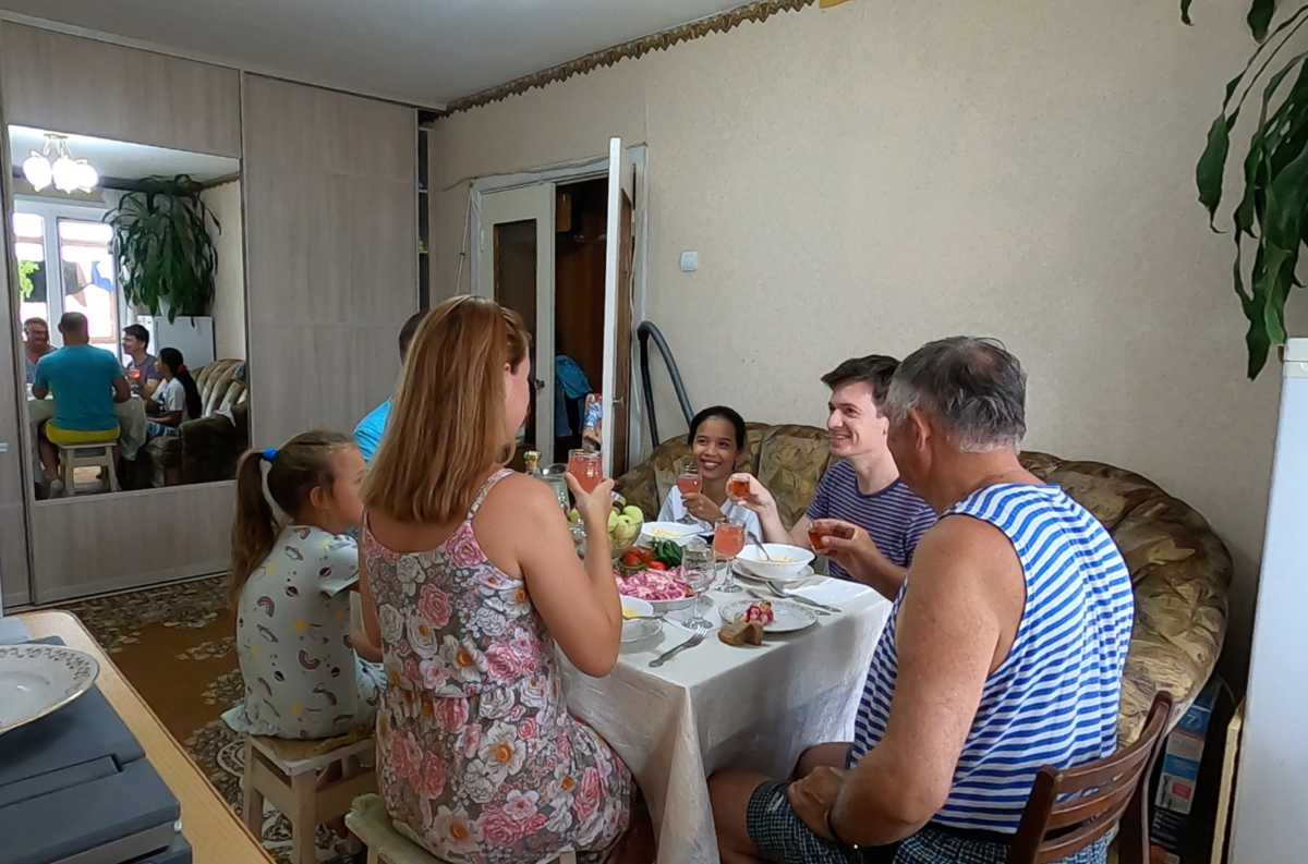 Наше застолье в г. Родники, Ивановская область