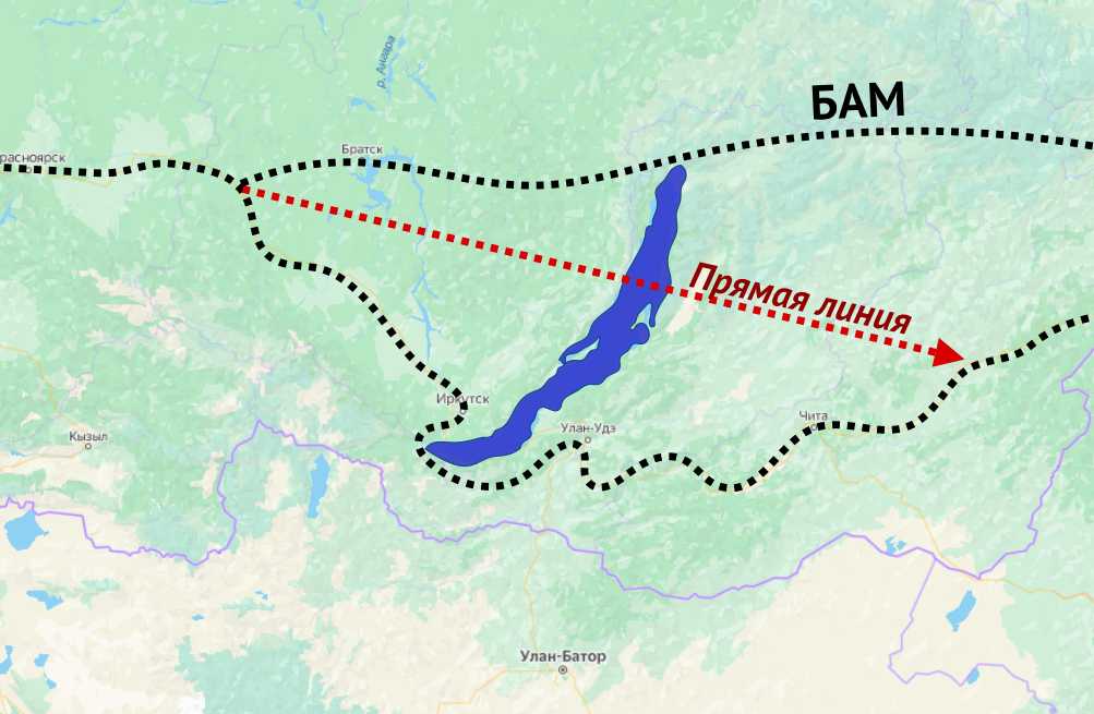 БАМ – более современный и амбициозный маршрут 